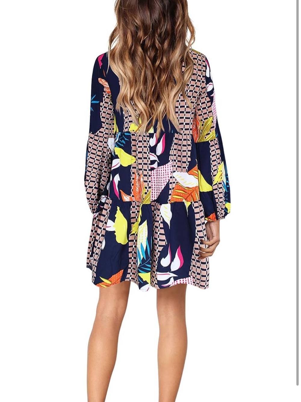 Geometric dress excellent condition size small - Picture 3 of 8